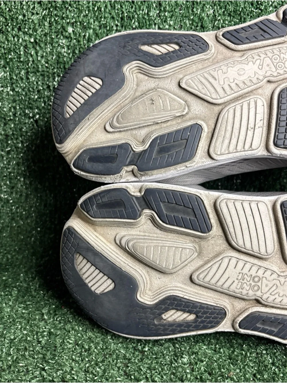 Hoka One One Bondi 7 WIDE‎ Women's Running Shoes Size 11 D Harbor Mist Sharkskin